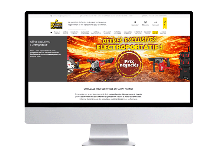 Eshop Magasin EK Access at height - Oresa