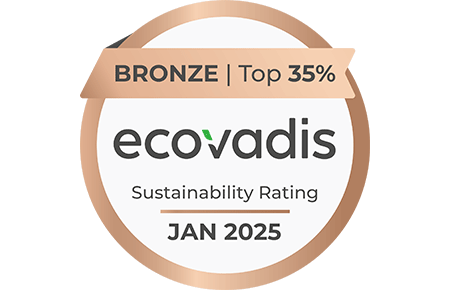 Logo ECOVADIS FORTAL médaille de bronze Logo ECOVADIS FORTAL médaille de bronze